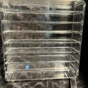 Acrylic shelf - removable shelves